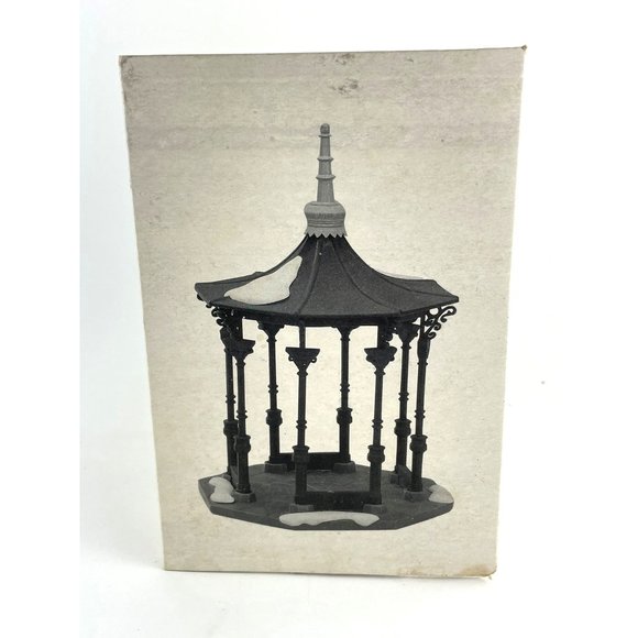 Christmas - DEPT. 56 - TOWN SQUARE GAZEBO - Original Box - Picture 4 of 5